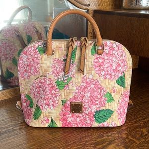 Dooney & Bourke pink floral handbag NWOT